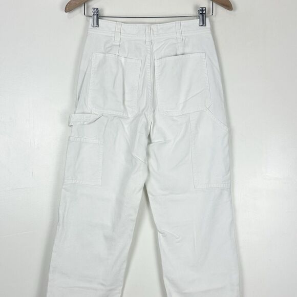 Everlane Carpenter Utility Barrel Jeans Size 00 Organic Cotton Twill Pant - Picture 12 of 14